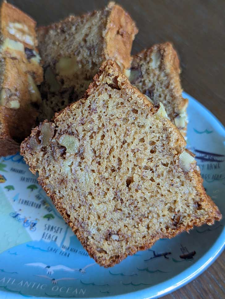 Cassava Flour Banana Bread