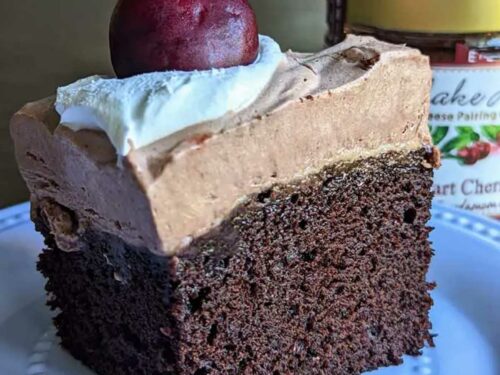 NYT Chocolate Cherry Cake - Cookie Madness