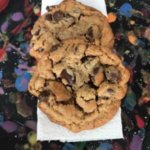 Millet Peanut Butter Chocolate Chip Cookies