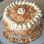 Six Inch Coconut Layer Cake