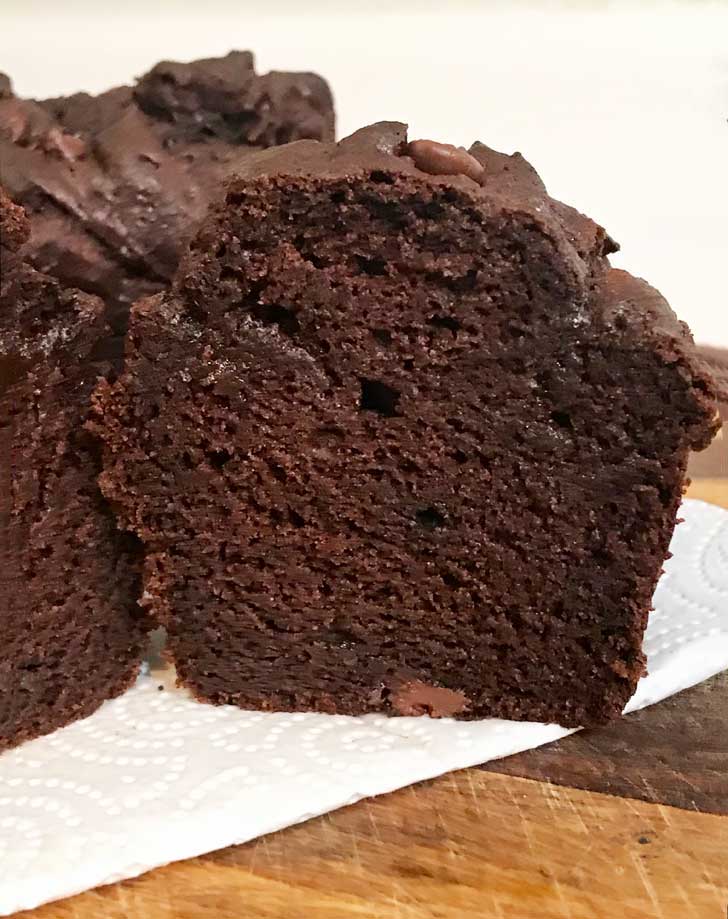 Chocolate loaf cakes made with canned pumpkin.