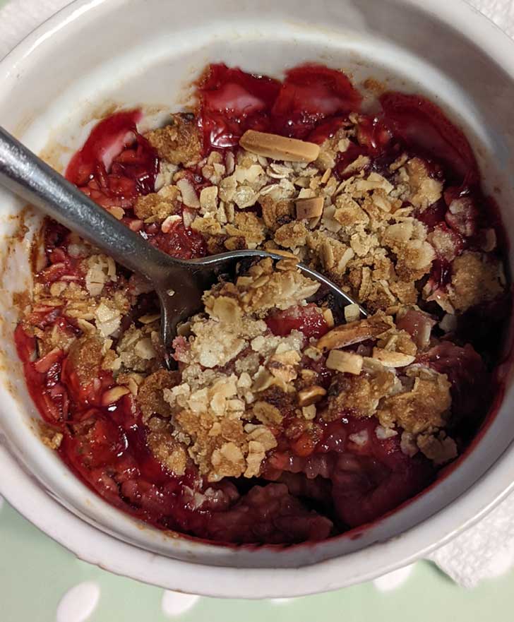 Cardamom Raspberry Crisp