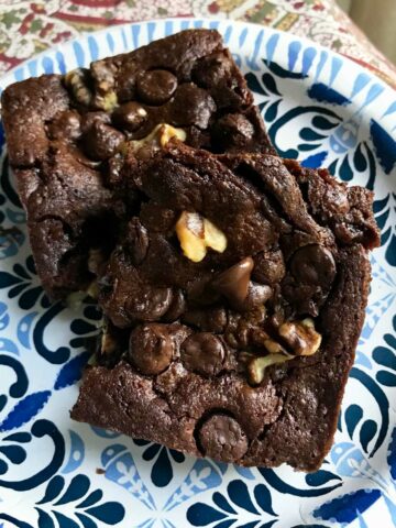 Mini Loaf Pan Brownies