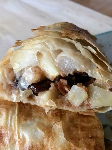 Toaster Oven Apple Strudel