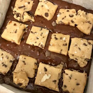 Brownies with Cookie Dough