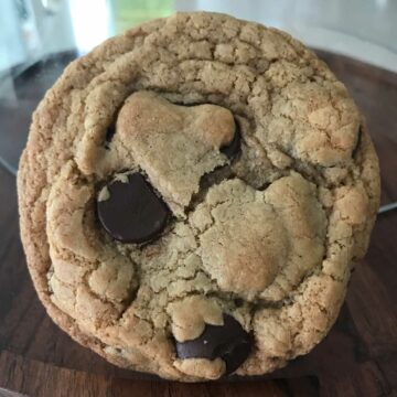 Giant Gluten-Free Chocolate Chip Cookie