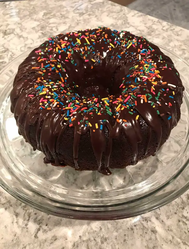 Perfectly Chocolate Bundt Cake with Ganache Glaze
