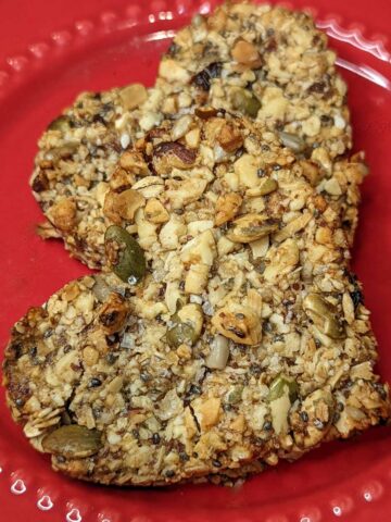 Heart shaped Energy Bars
