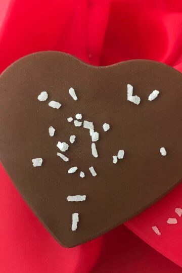 Chocolate Peanut Butter Heart