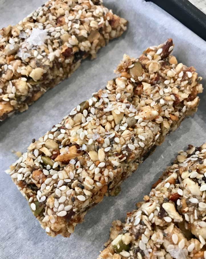 Unbaked Energy Bars aka Flour Power Bars