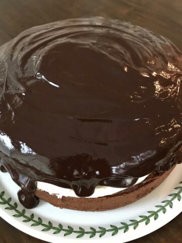 Chocolate Boston Cream Pie