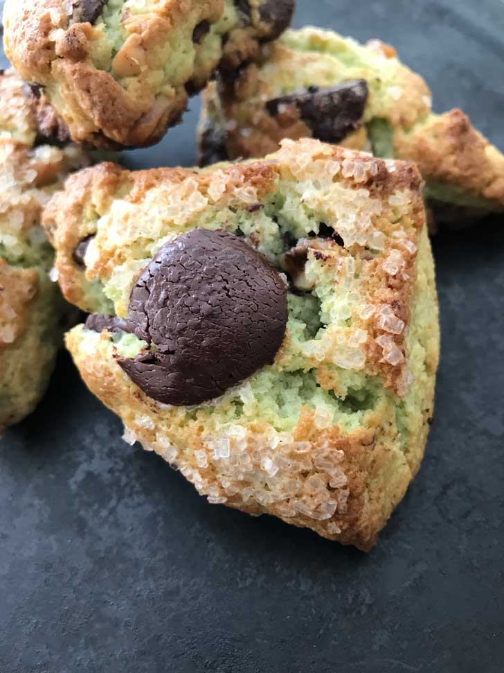 Pistachio Pudding Mix Scones