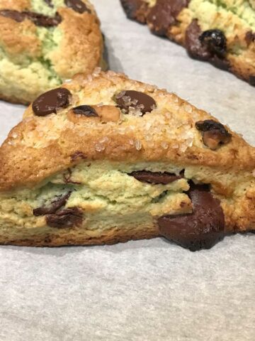 Pistachio Pudding Mix Scones