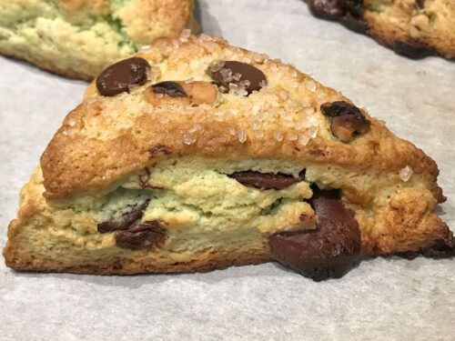 Pistachio Pudding Mix Scones