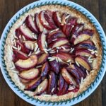 Buttery Cardamom Plum Tart