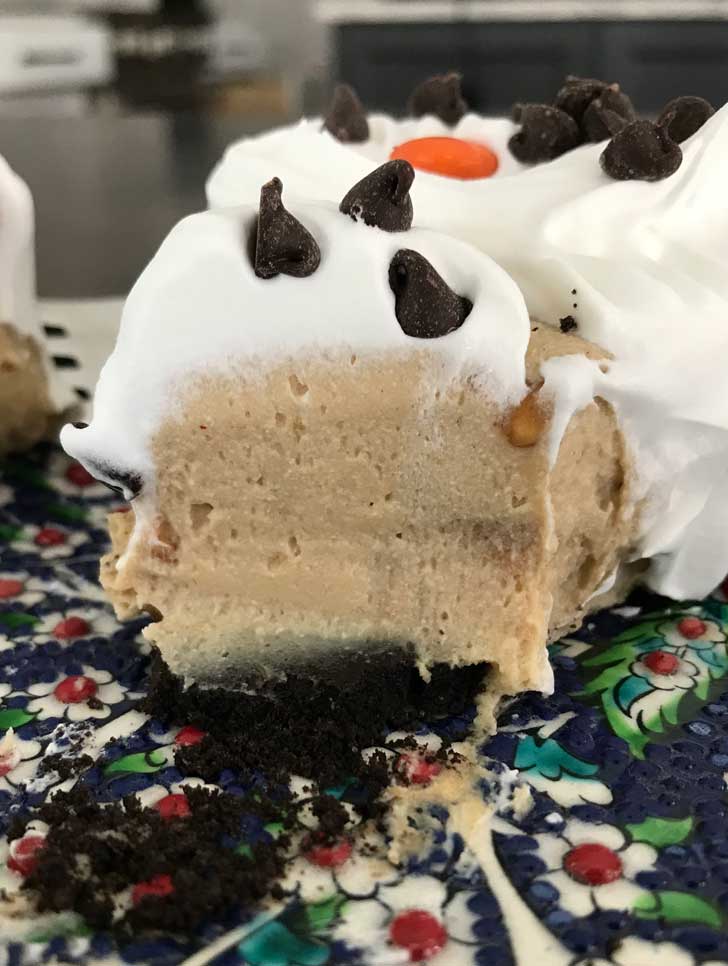 Texture of Tofu Peanut Butter Pie from Recipe Club podcast