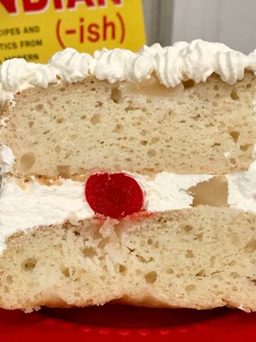 Eggless Pineapple Cake