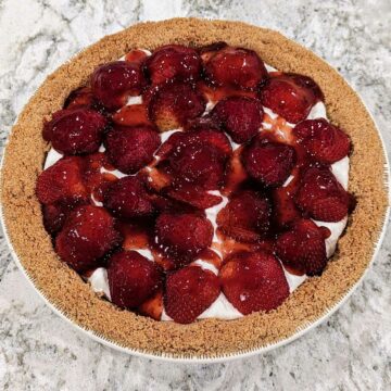 Strawberry Yogurt Pie