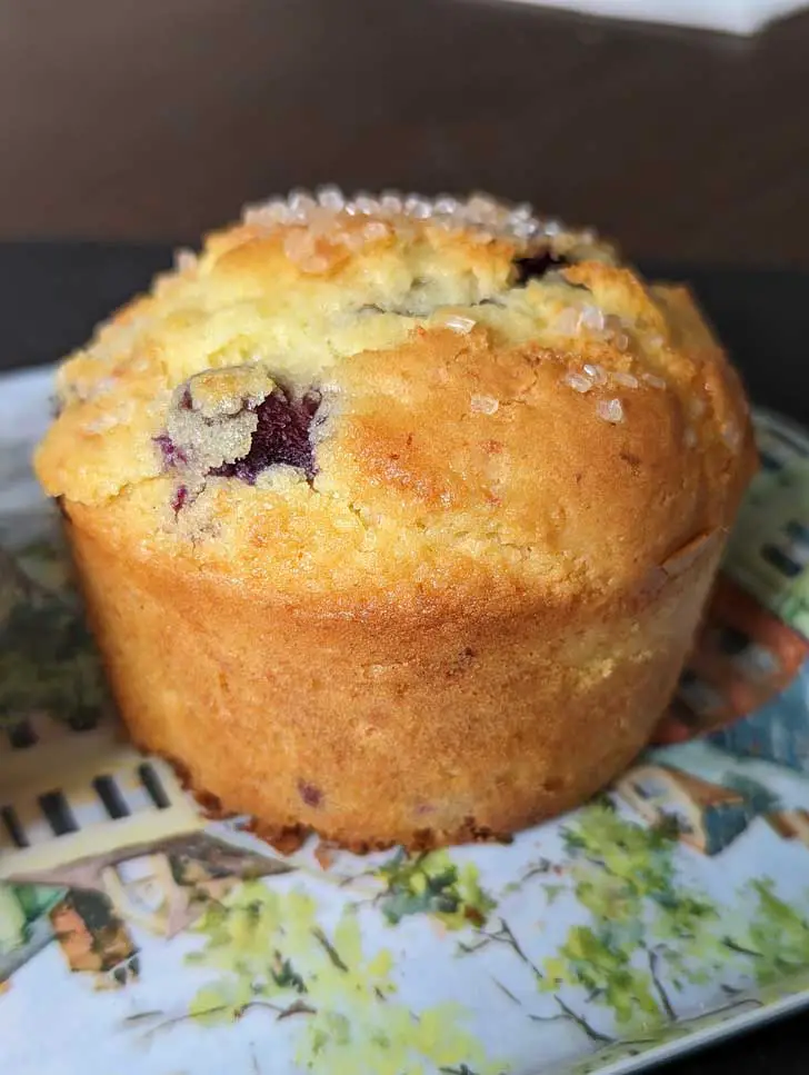 Cottage Cheese Muffin made with butter flavored oil