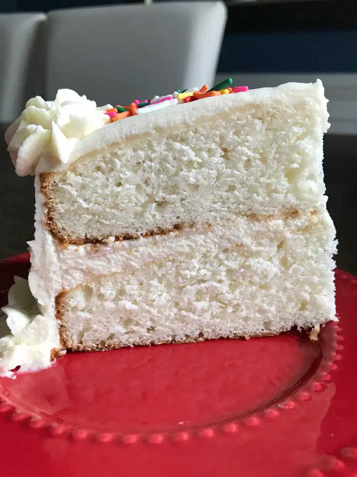 White Cake with Butter
