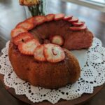 Fresh Strawberry Pound Cake