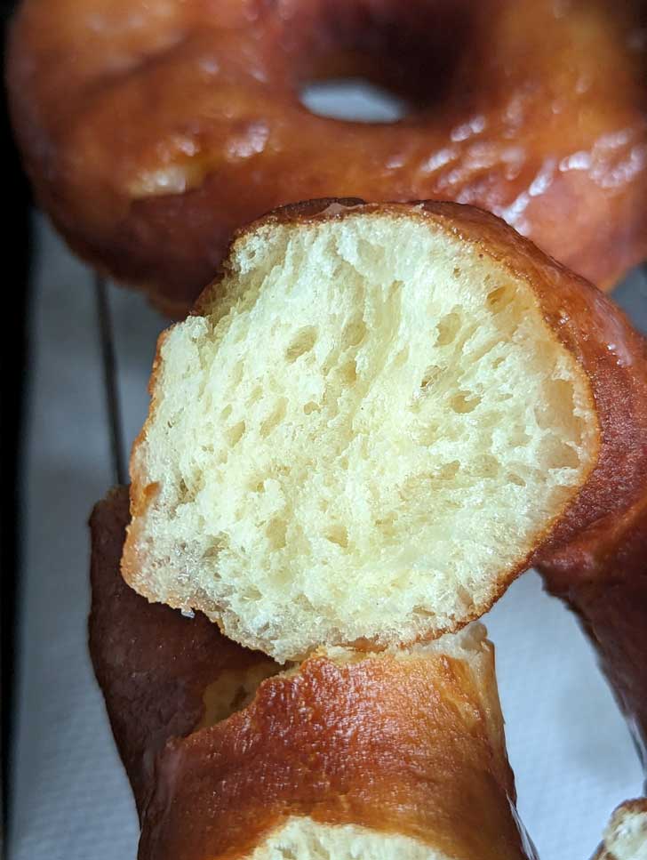 Raised Potato Doughnut Texture