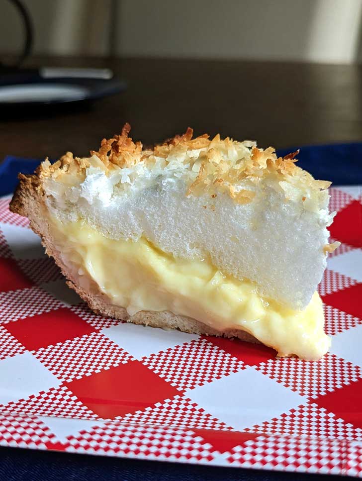 All-Milk Coconut Meringue Pie