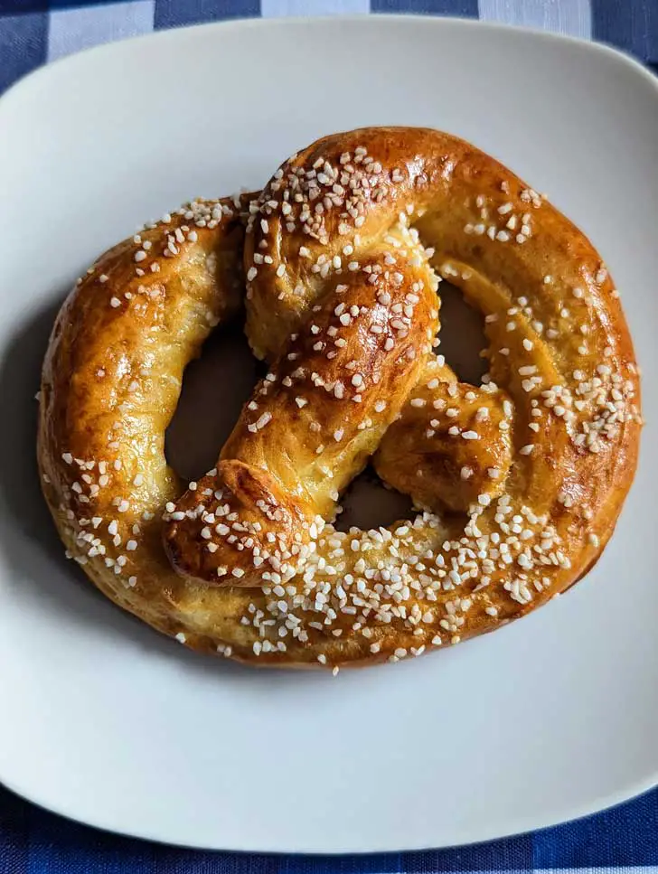 Soft homemade pretzels