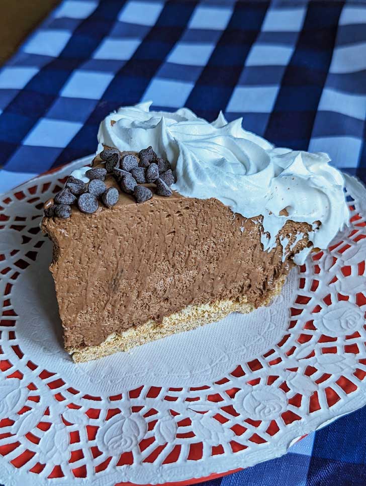 Chocolate Chiffon Pie