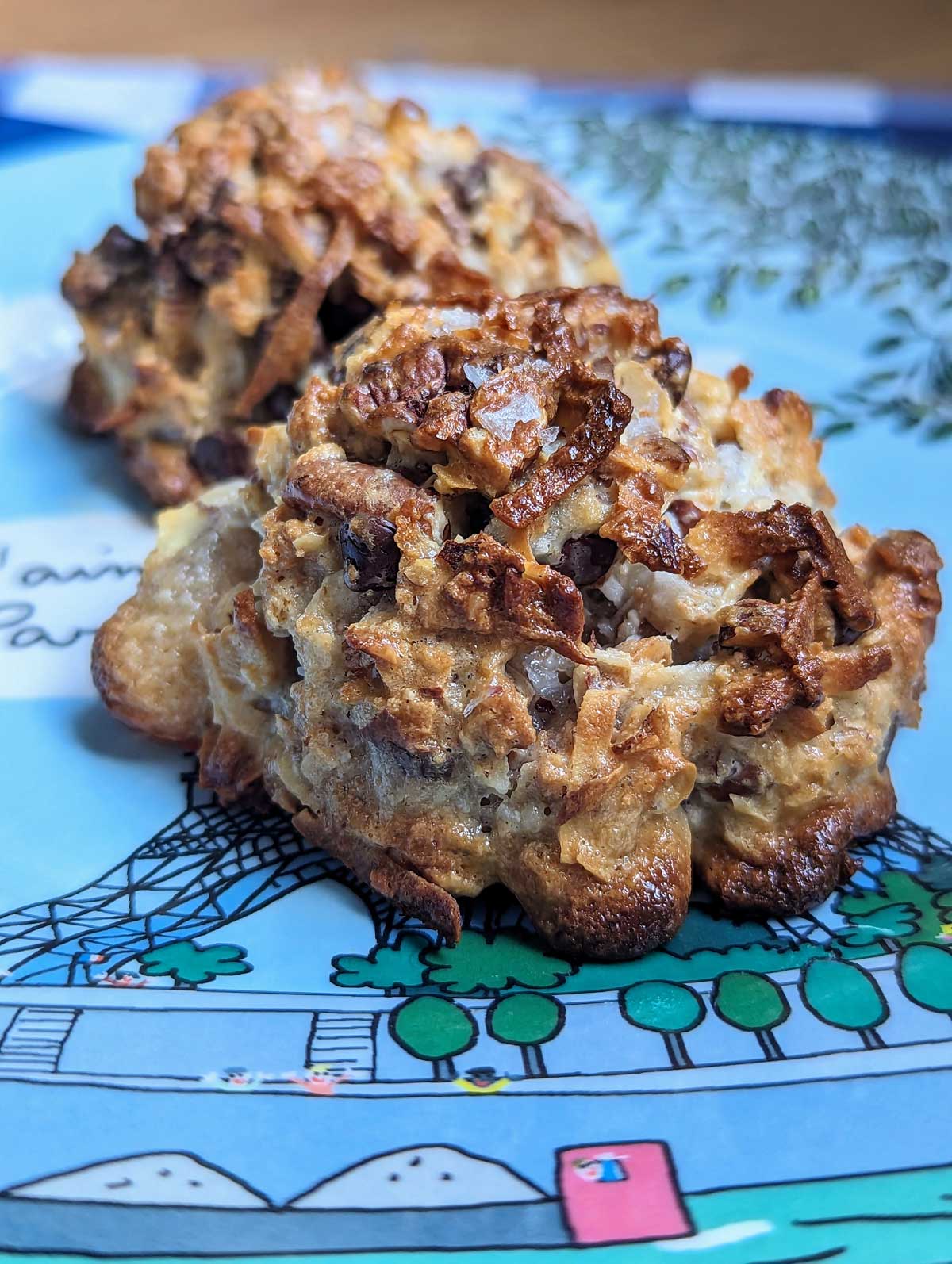 5-Minute Magic Cookies with browned condensed milk