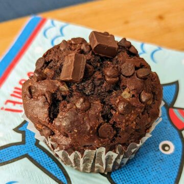 Cottage Cheese Chocolate Muffins