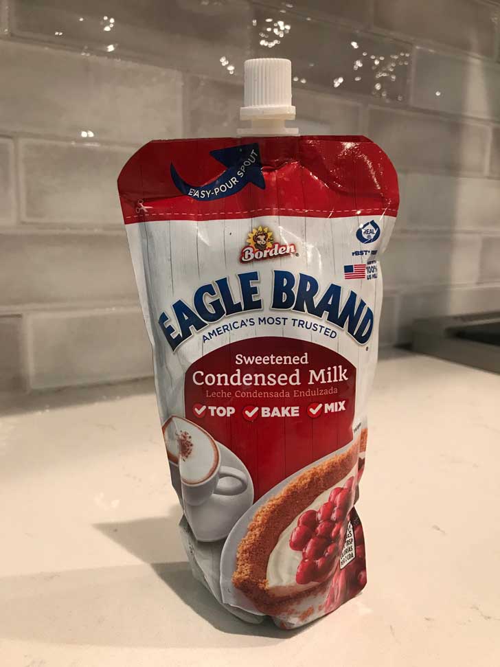 Eagle Brand Squeeze Pack condensed milk for 5 Ingredient Magic Cookies