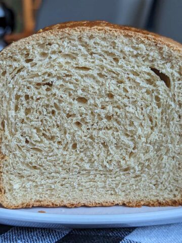 Peanut Butter Bread Sliced