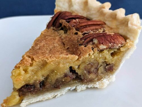 Vinegar Pecan Pie