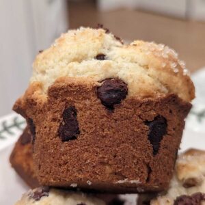 Gluten-Free Bread Flour used in chocolate chip cmuffins.