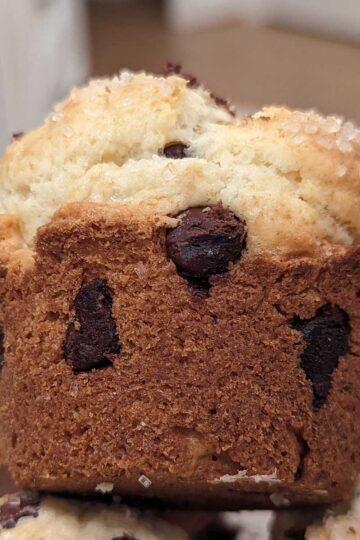 Gluten-Free Bread Flour used in chocolate chip cmuffins.