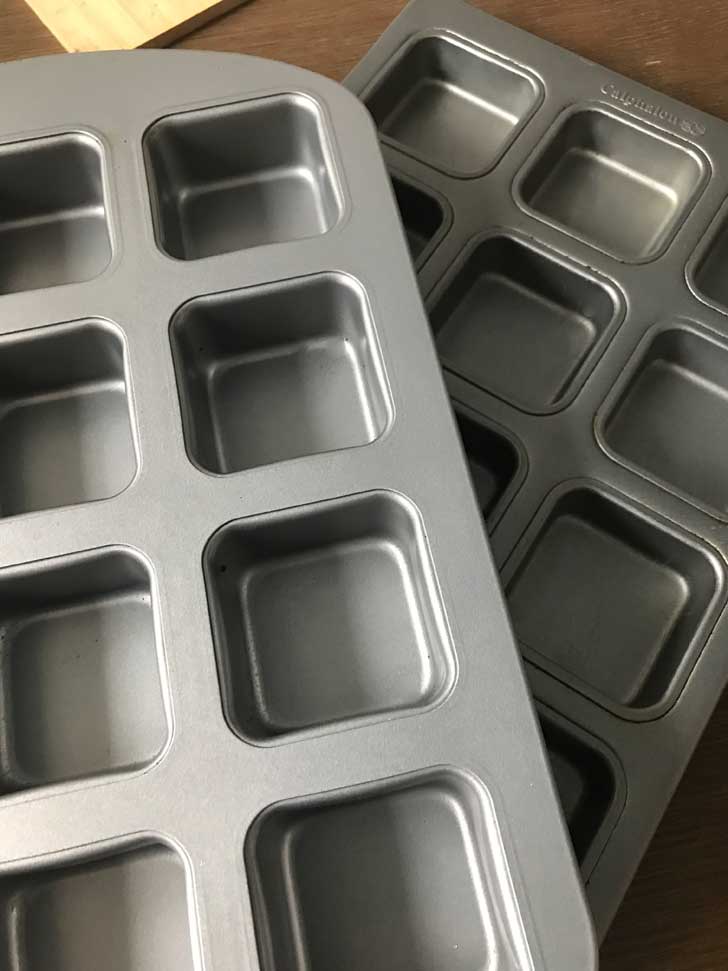 Mini Bar Pan Brownies