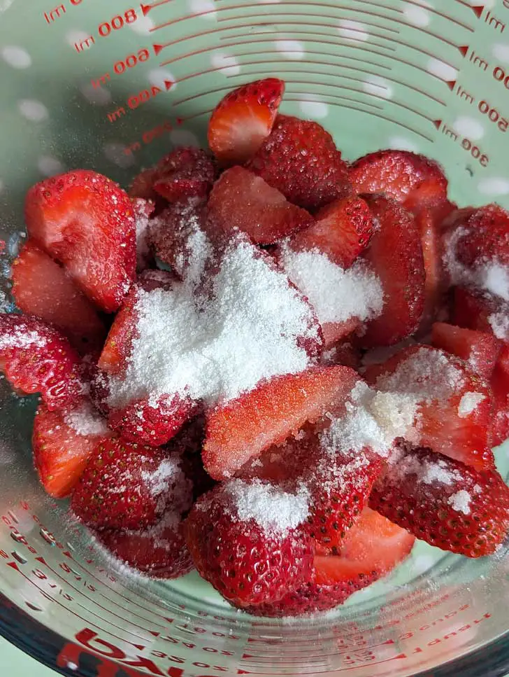 Fresh Strawberry Topping