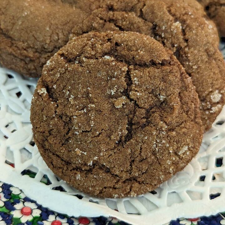 Blackstrap Molasses Cookies Cookie Madness