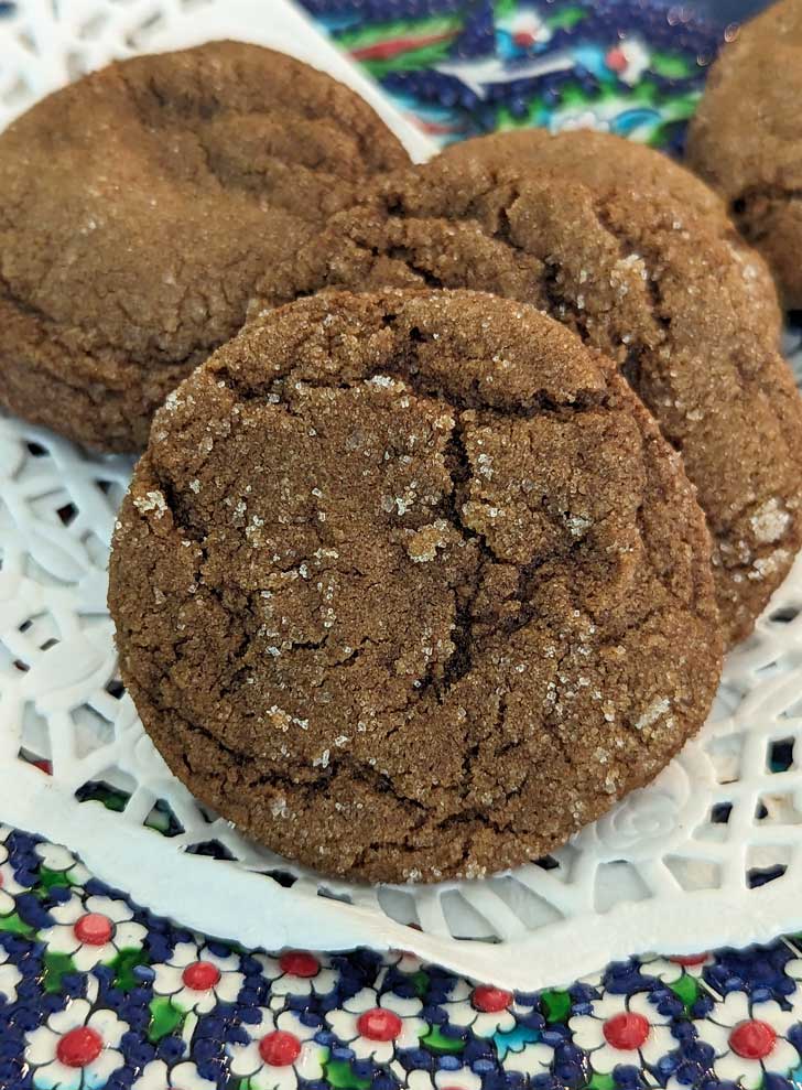 Blackstrap Molasses Cookies