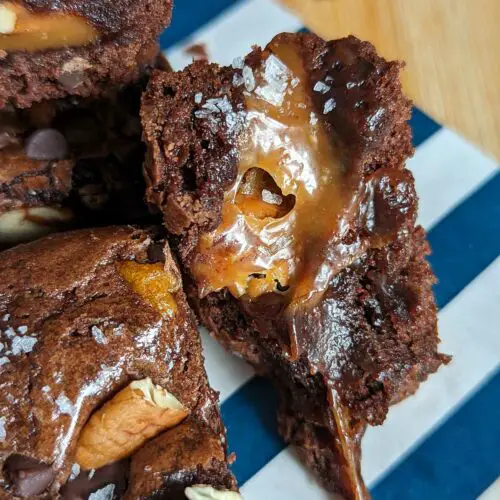 Glass Dish Brownies - Cookie Madness