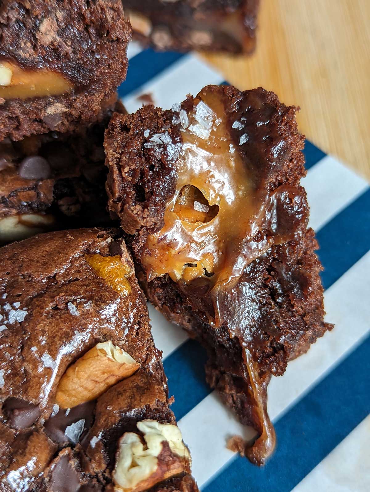Specially Selected Brownie Mix Caramel Brownies