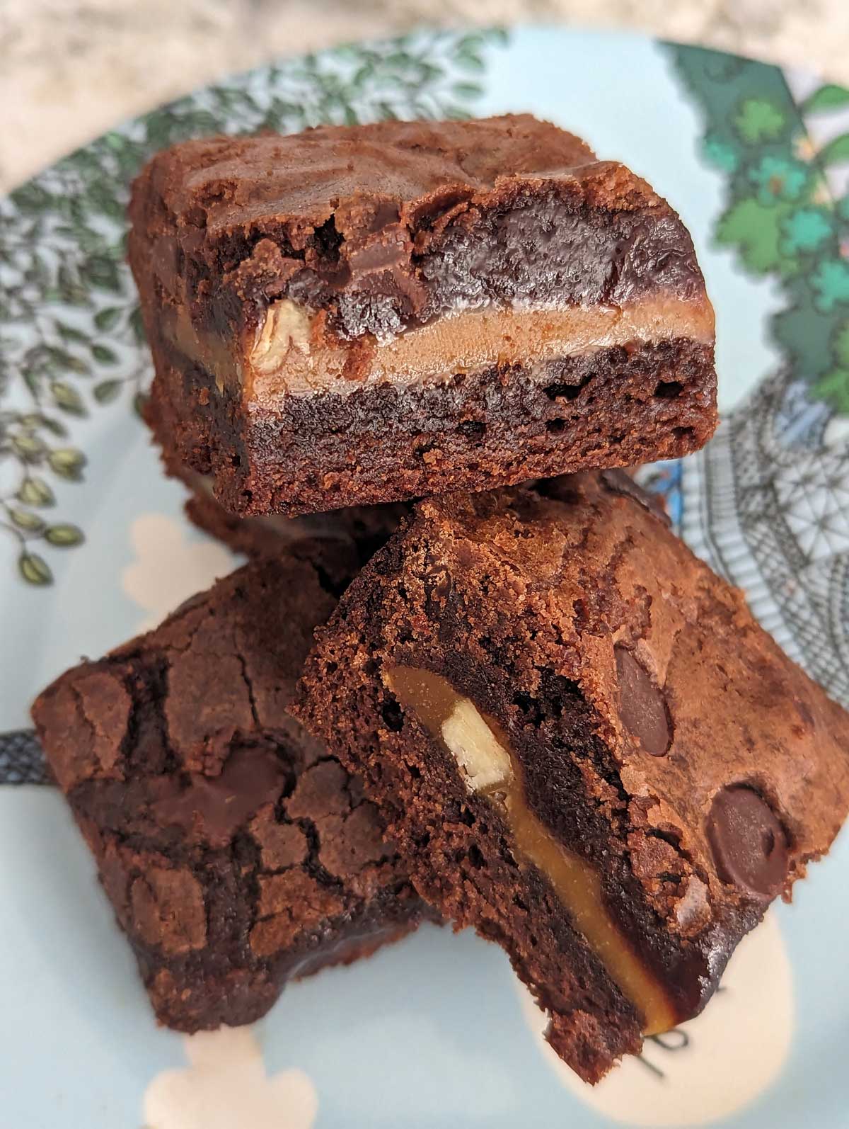 Boxed Brownie Mix Caramel Brownies