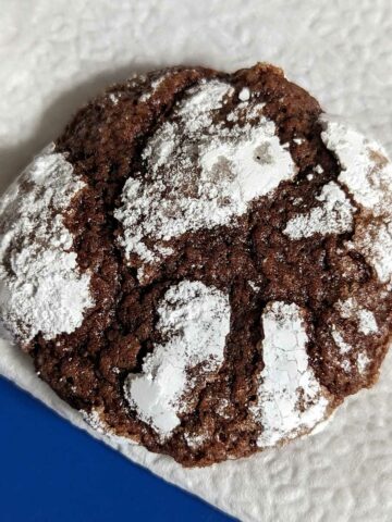 Chocolate Crinkle Cookies Recipe