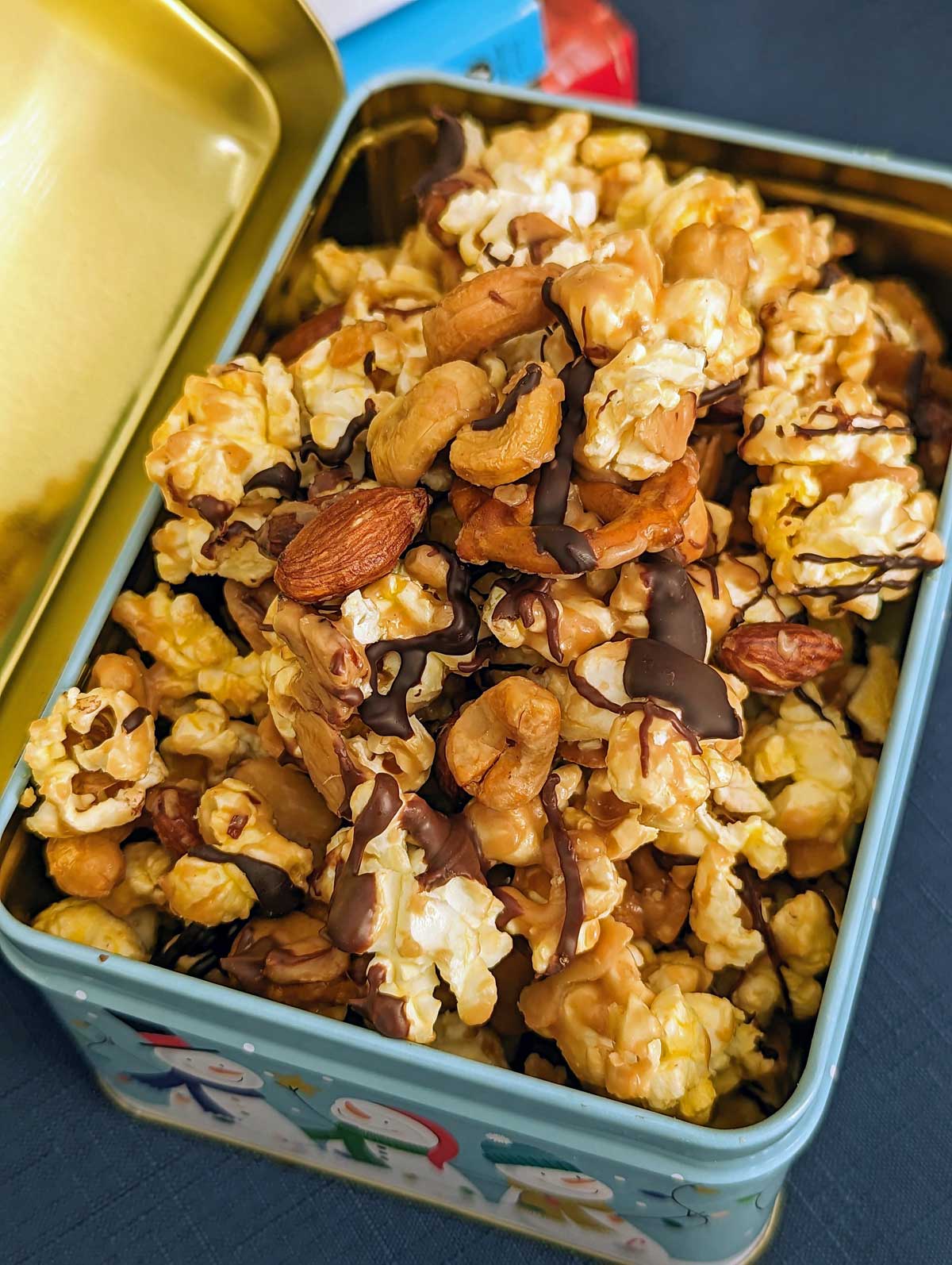 Almond Toffee Popcorn