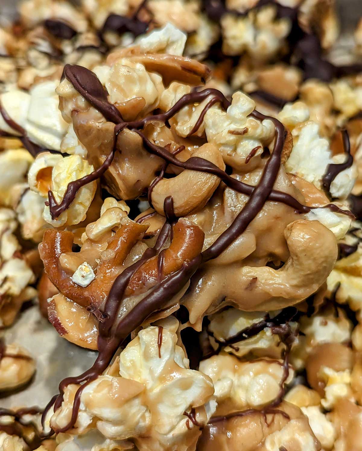 Almond Toffee Popcorn