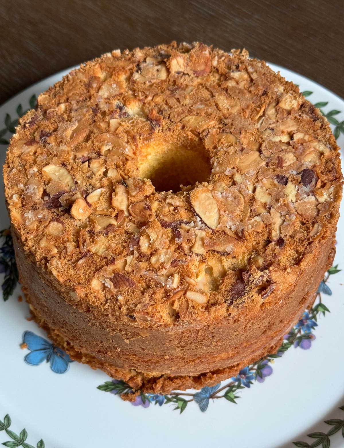 Cold Oven Almond Pound Cake