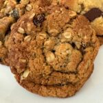 egg soaked raisin oatmeal cookies