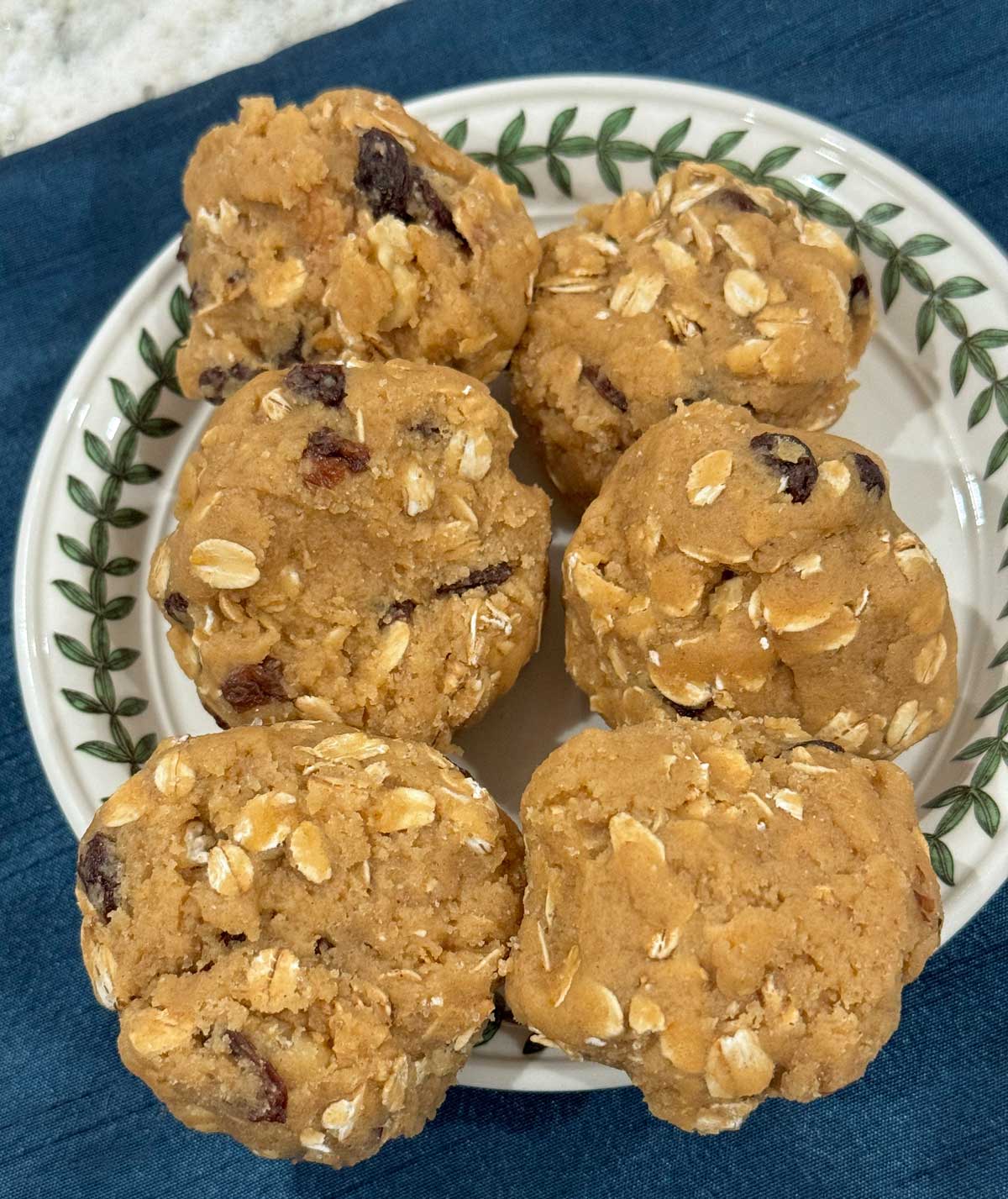 Soaked Raisin Oatmeal Cookie Dough