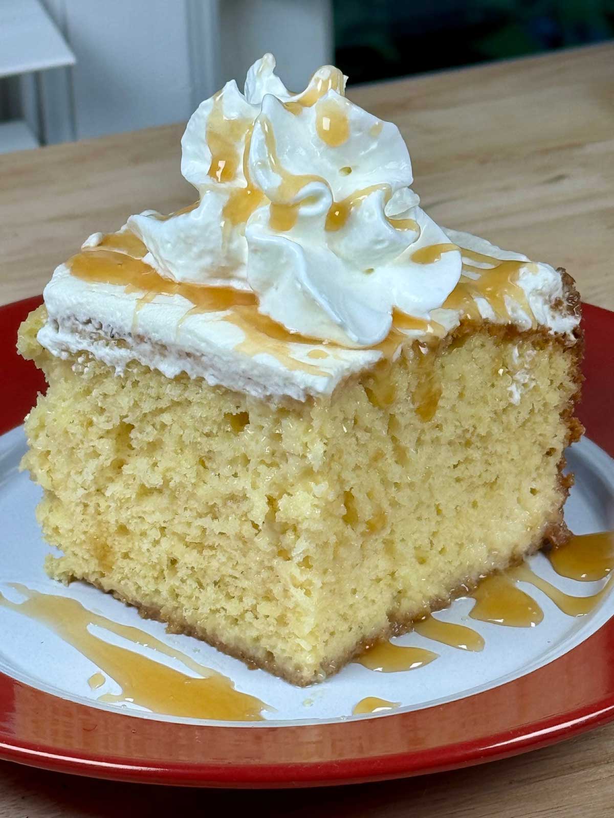 Cake Mix Tres Leches Cake